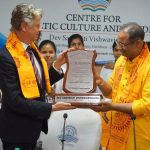 Honourable Artis Bertulis ji (Latvia’s Ambassador to India) was awarded with the prestigious “Award of Excellence”