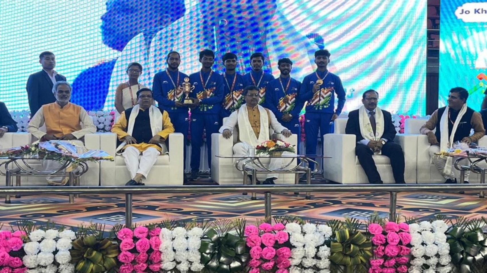 Participation in Tripura University (Khelo Indian Yogasana, 2023) Bronze Medal (Team)