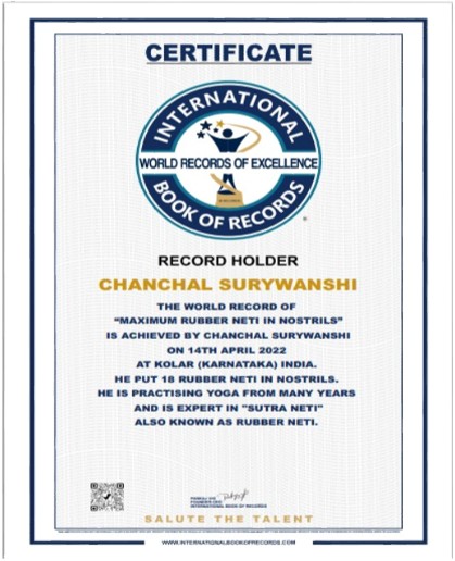 Achievements 
Gunnies book of world record by  Alumni
